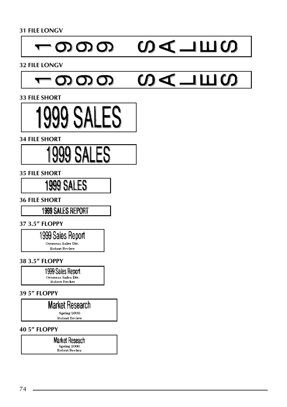 Brother PT-2410 User Manual | Page 78 / 202