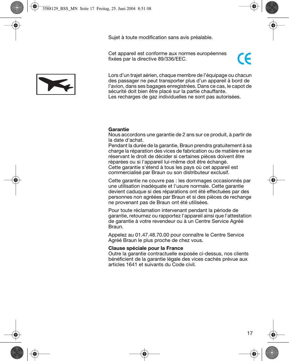 Braun BSS Cordless Straightener User Manual | Page 15 / 51