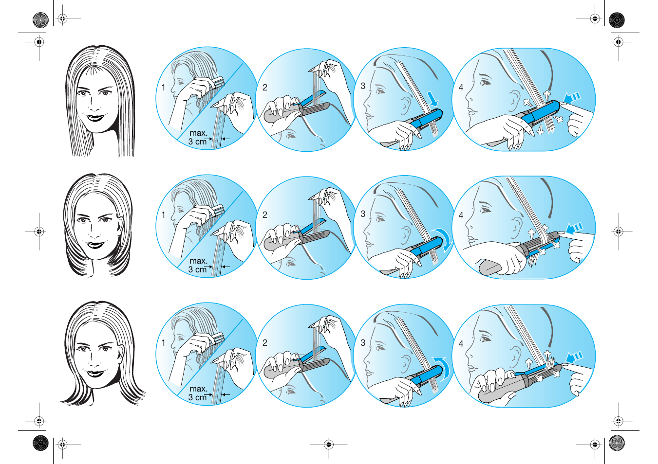 Braun BSS Cordless Straightener User Manual | Page 3 / 51