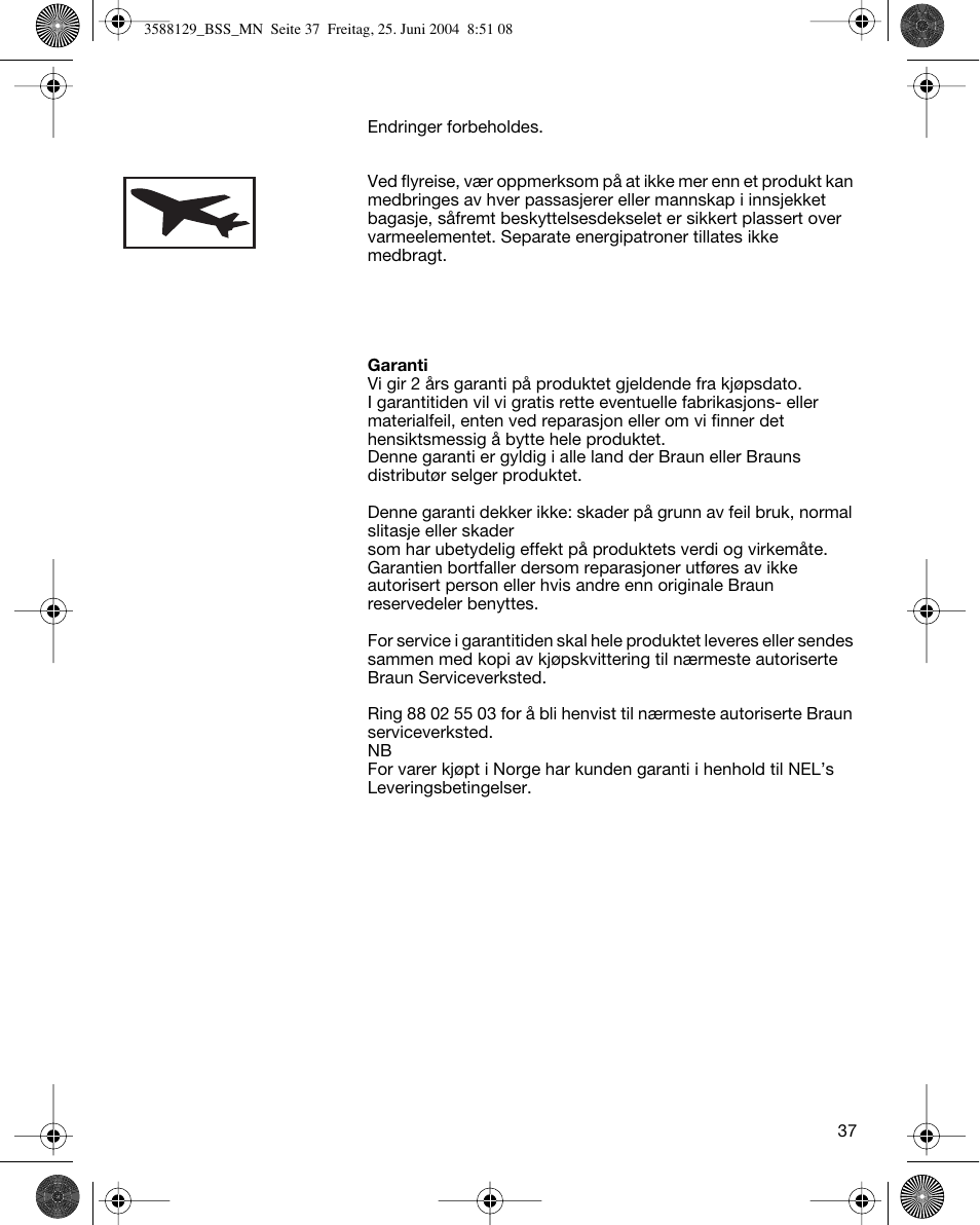 Braun BSS Cordless Straightener User Manual | Page 35 / 51