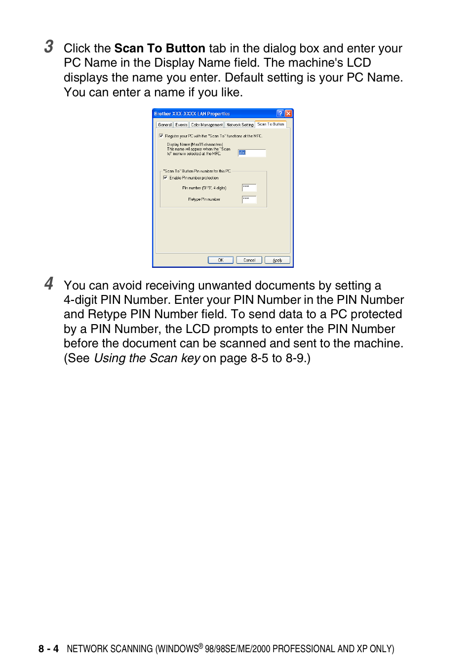 Brother DCP-8040 User Manual | Page 166 / 178