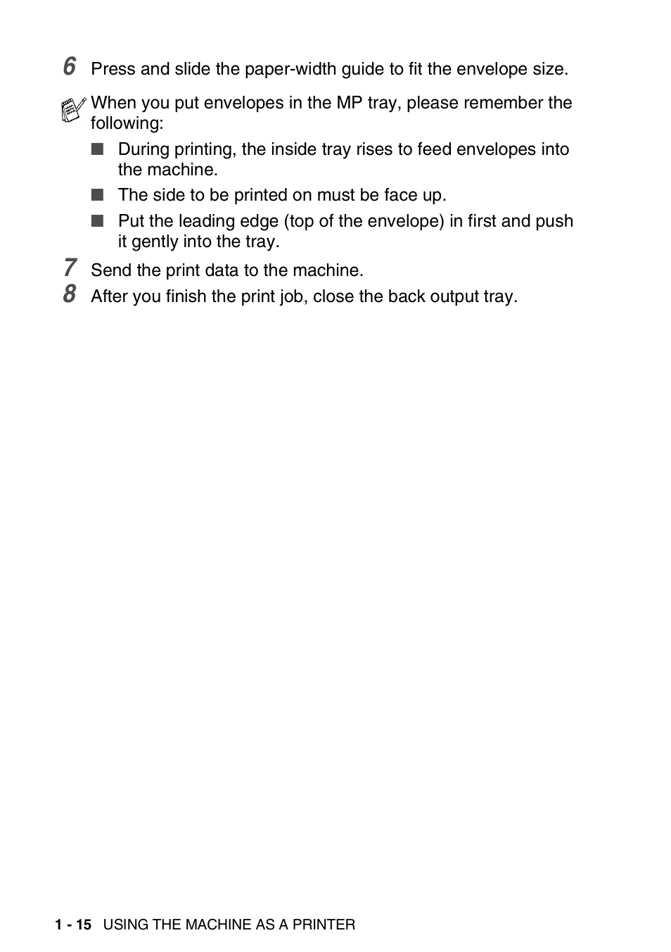 Brother DCP-8040 User Manual | Page 22 / 178