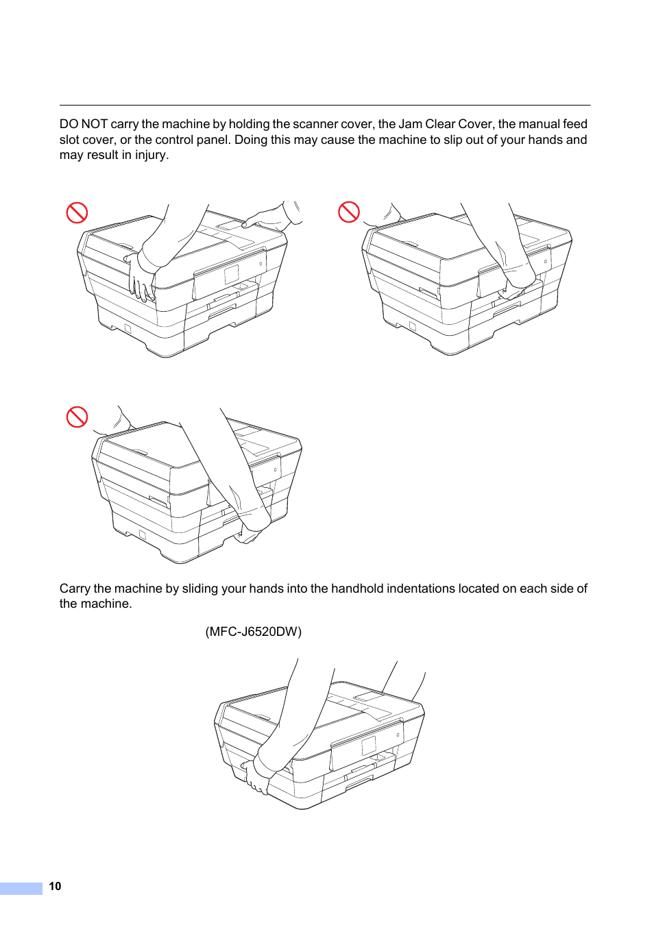 Brother MFC-J6520DW User Manual | Page 10 / 20