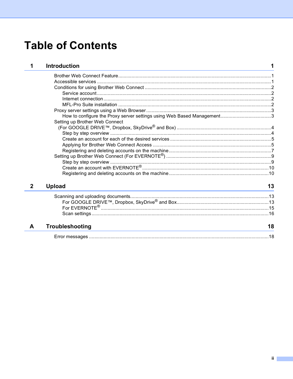 Brother MFC-8950DWT User Manual | Page 3 / 22