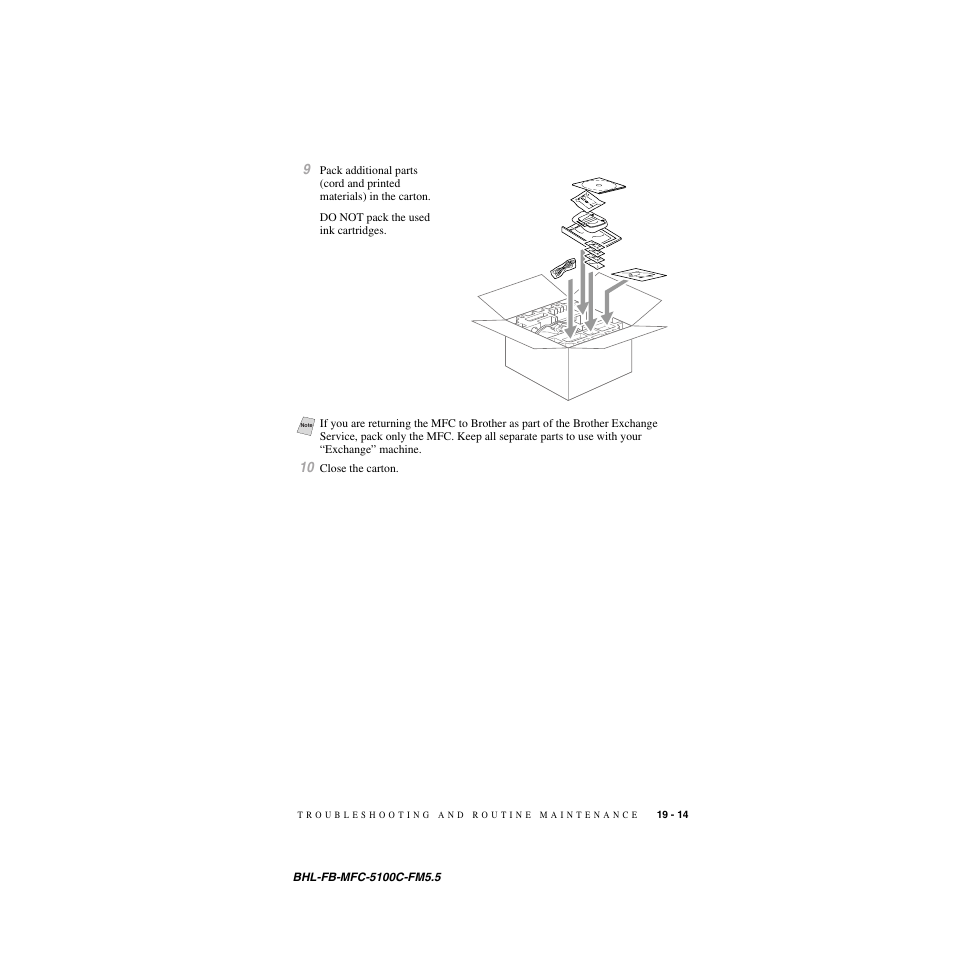 Brother MFC-5100C User Manual | Page 192 / 213