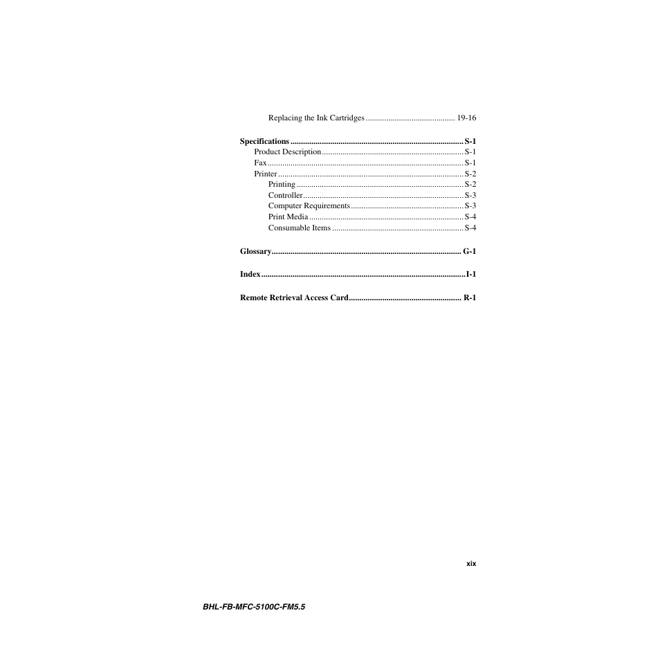 Brother MFC-5100C User Manual | Page 21 / 213