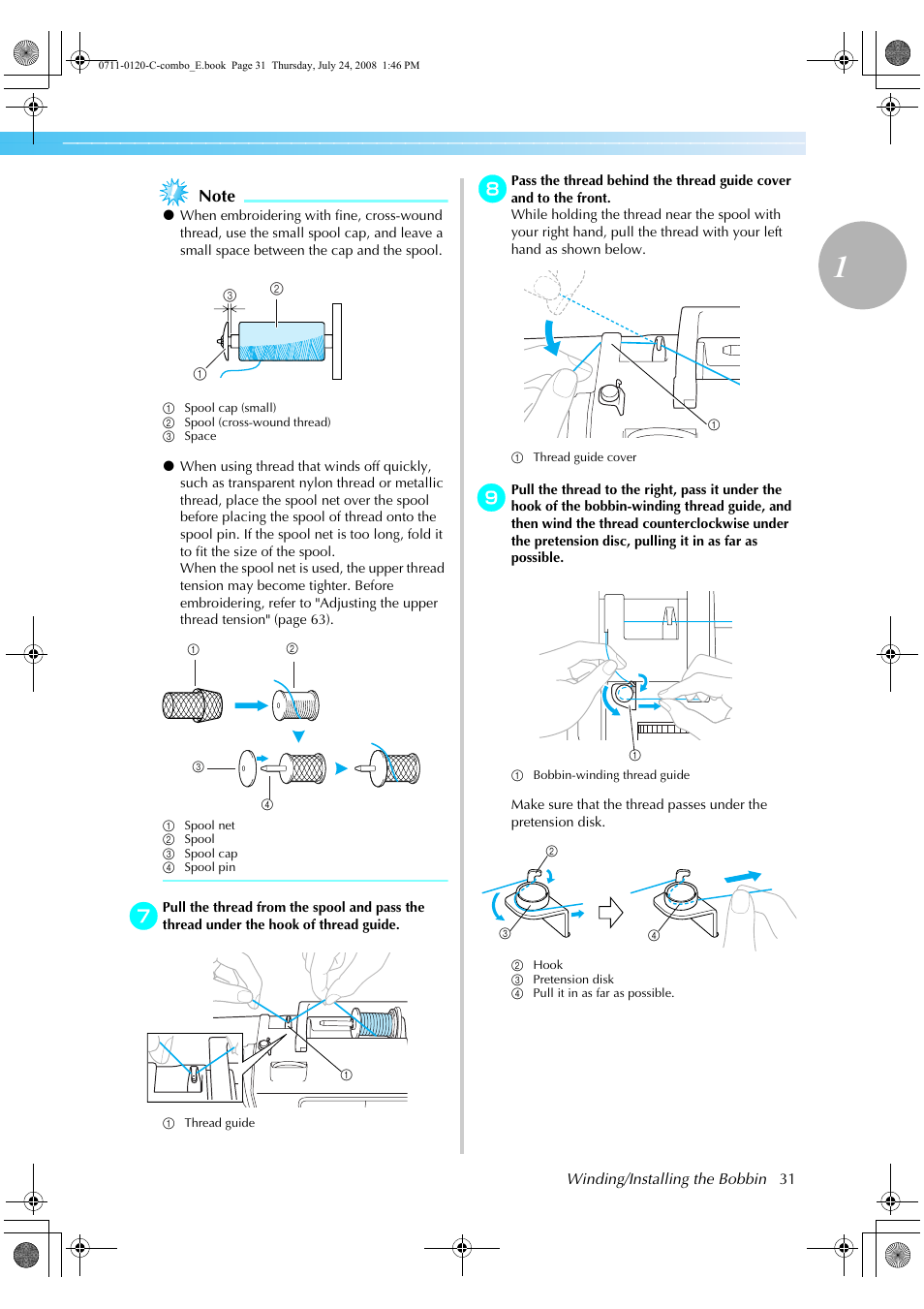 Brother HE1 User Manual | Page 33 / 92
