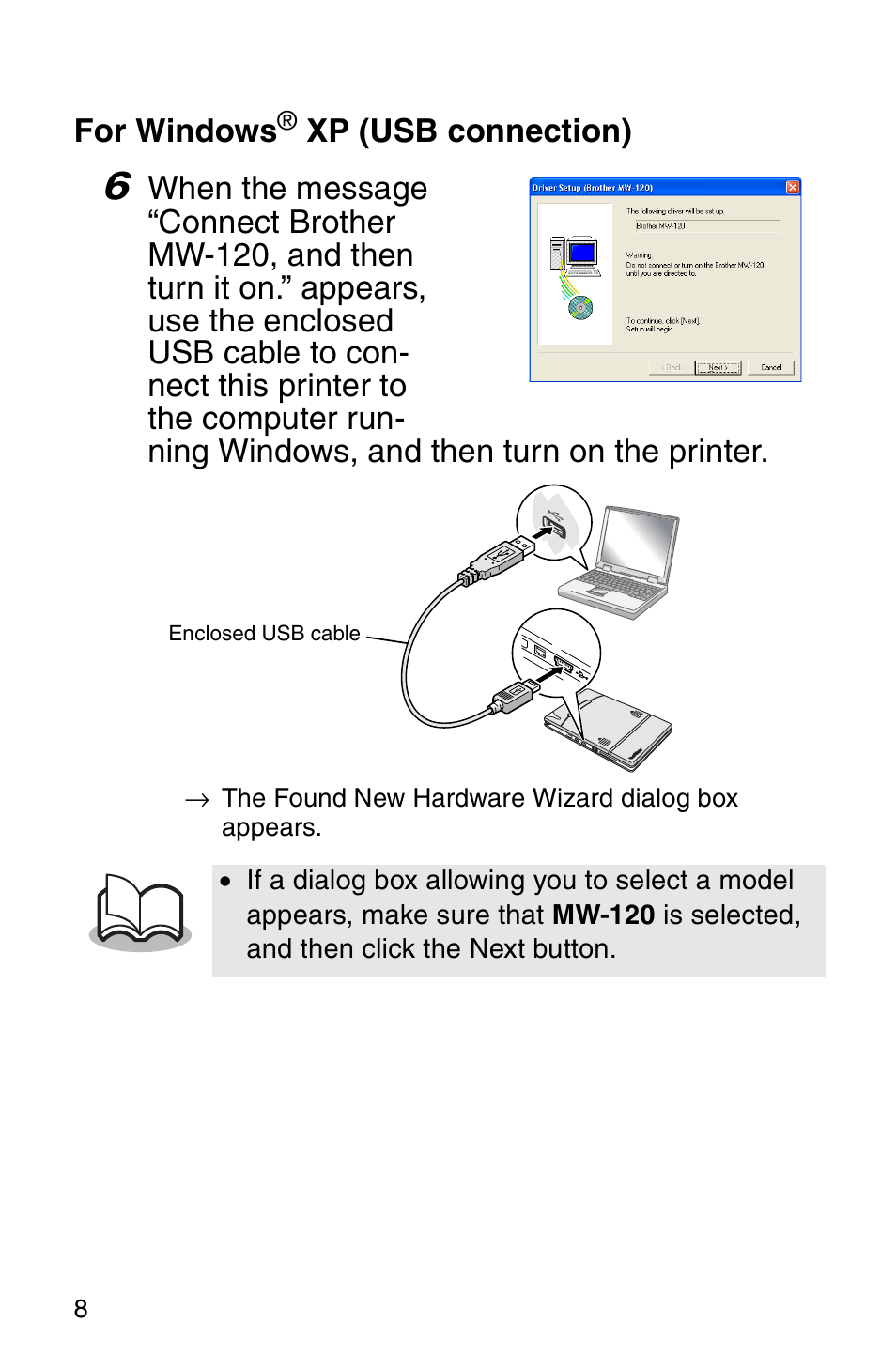 Brother MW-120 User Manual | Page 10 / 75