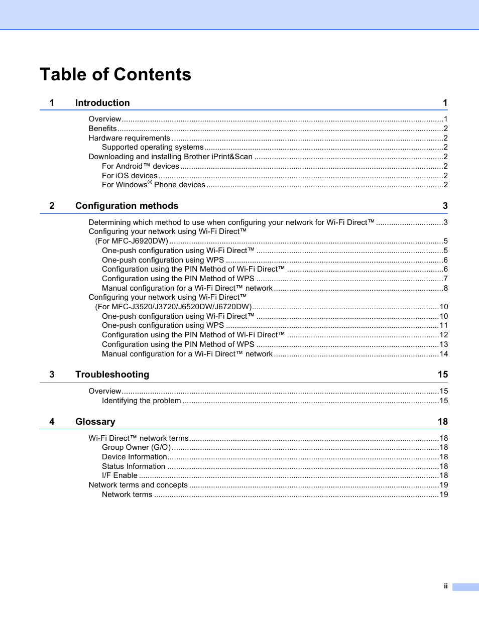 Brother MFC-J6520DW User Manual | Page 3 / 23