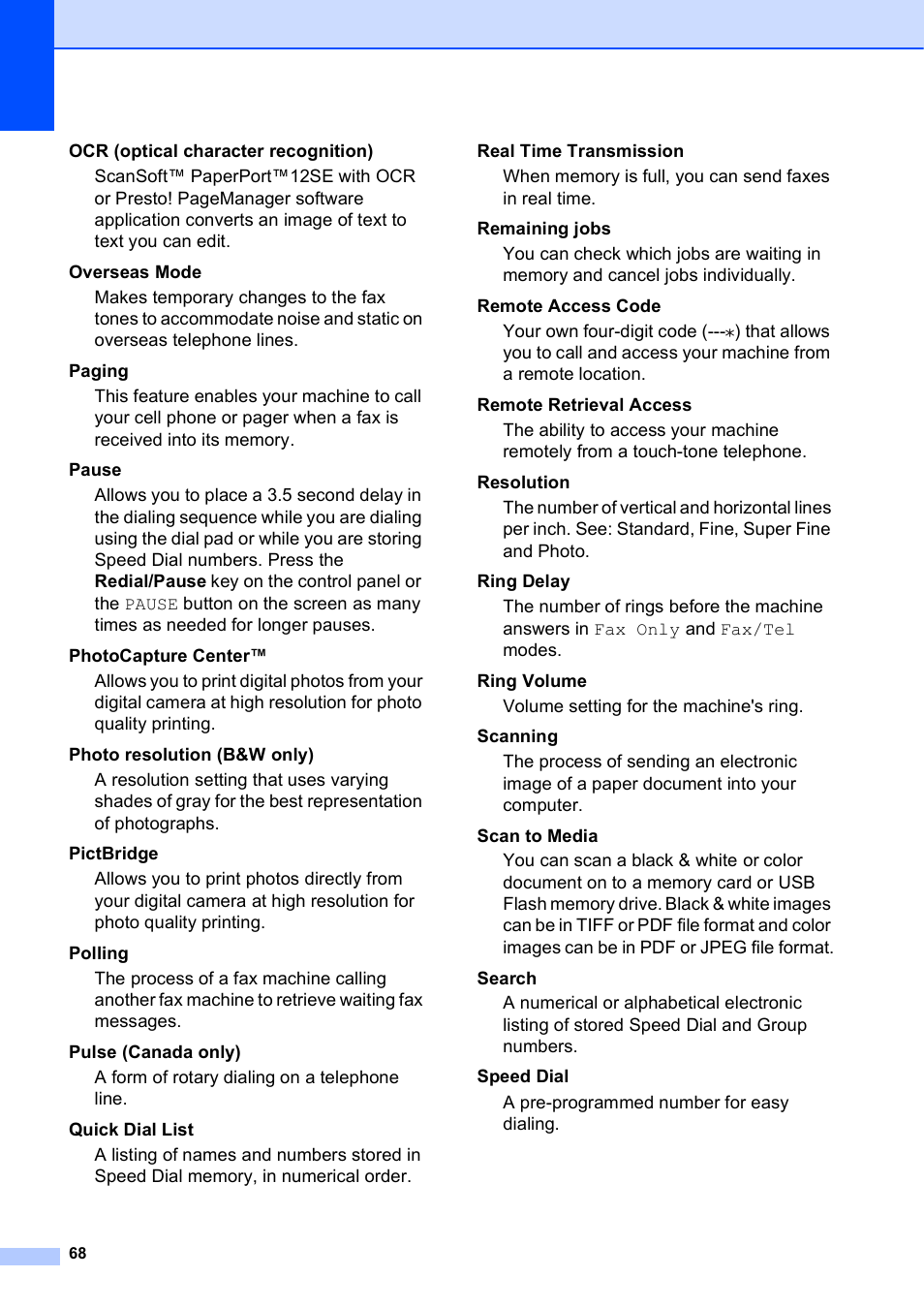 Brother MFC-J625DW User Manual | Page 74 / 79