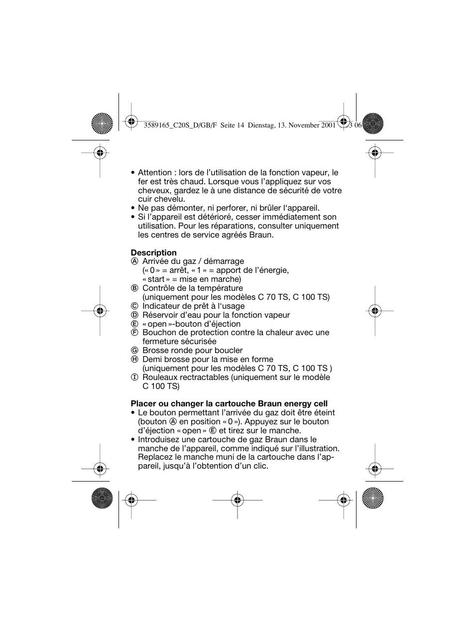 Braun C20S Independent Steam User Manual | Page 16 / 98