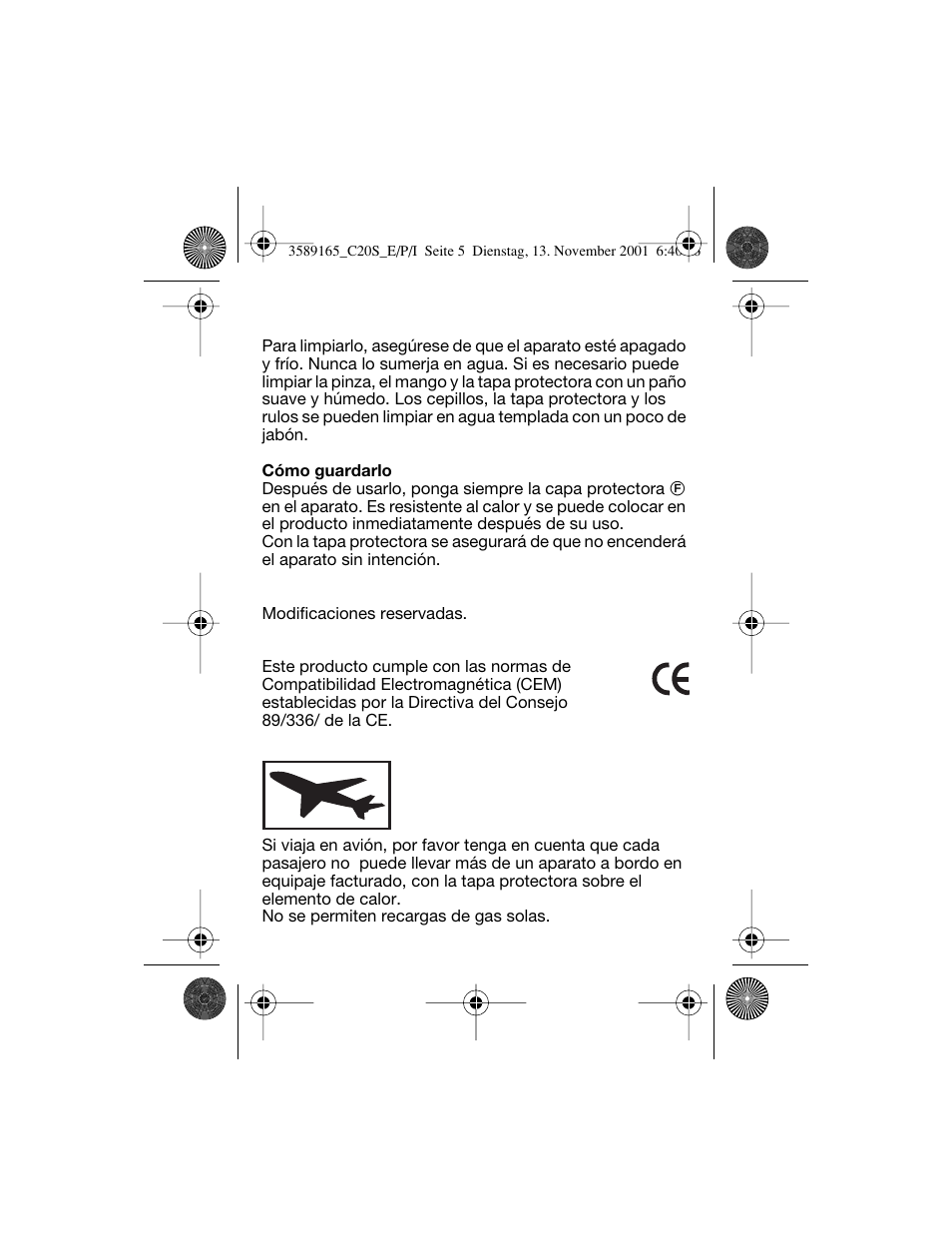 Braun C20S Independent Steam User Manual | Page 25 / 98