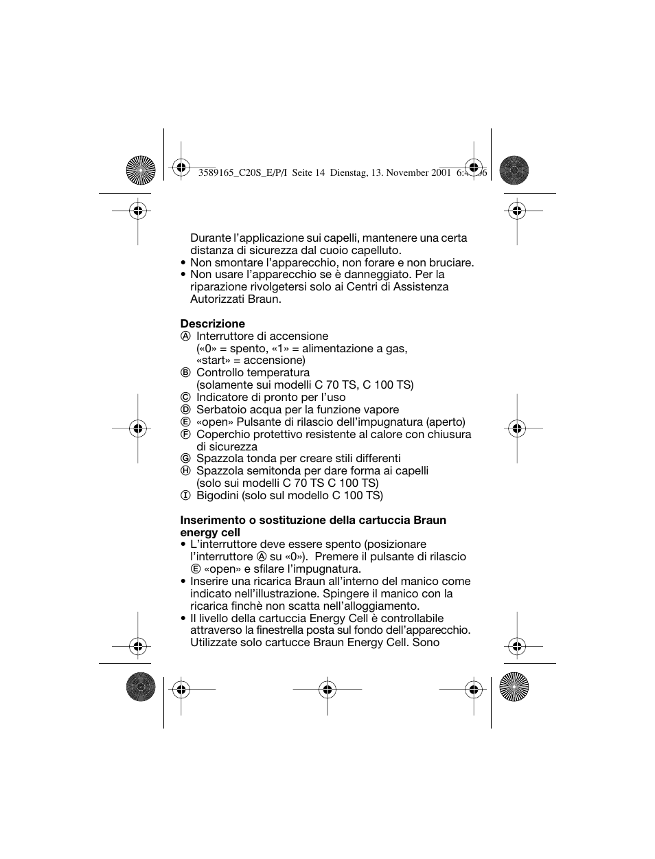 Braun C20S Independent Steam User Manual | Page 34 / 98