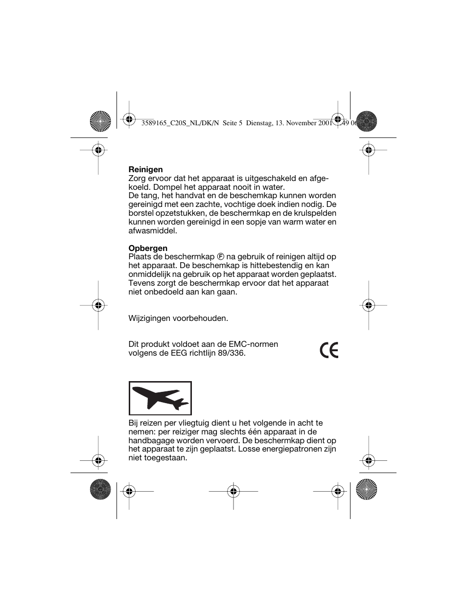 Braun C20S Independent Steam User Manual | Page 43 / 98