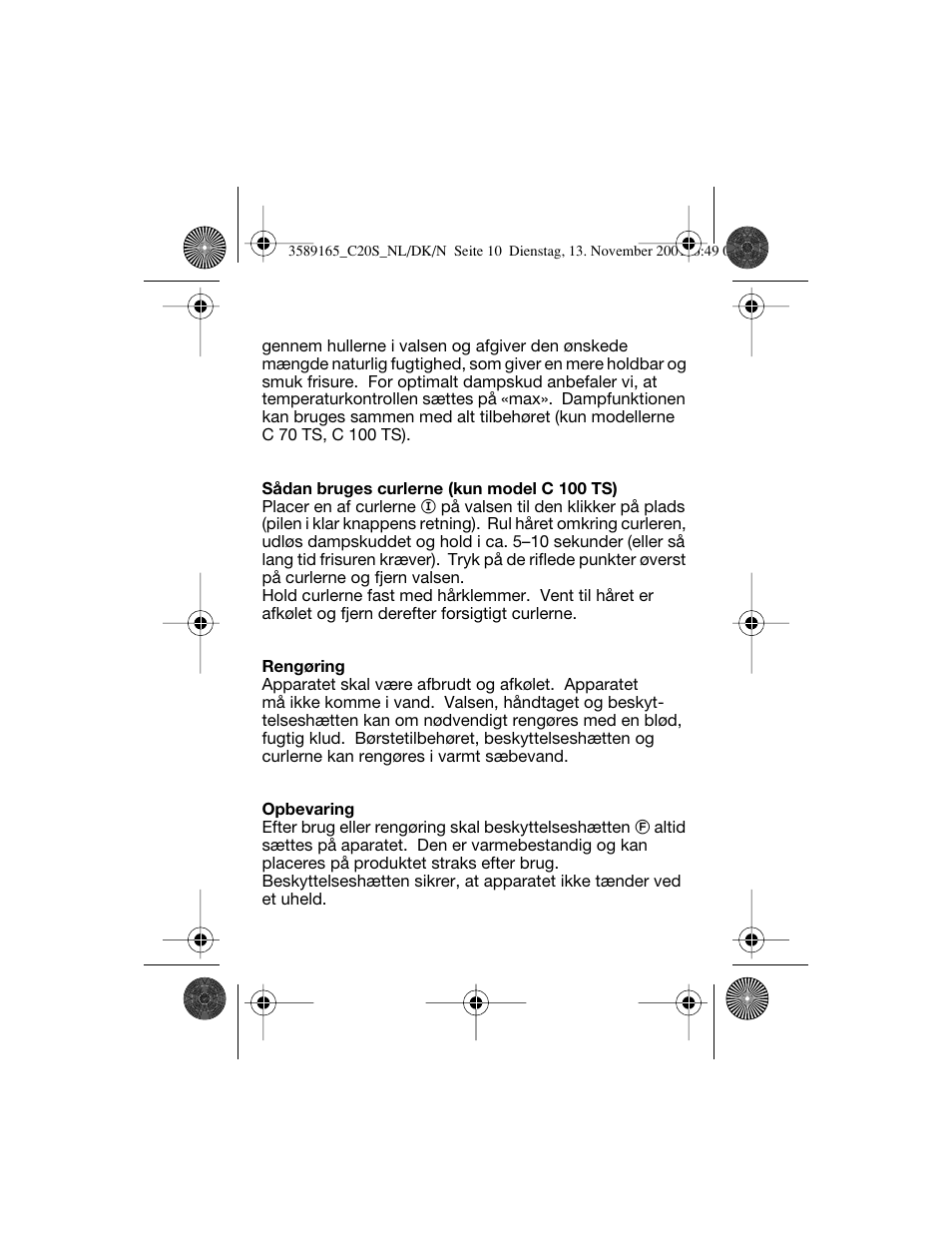 Braun C20S Independent Steam User Manual | Page 48 / 98