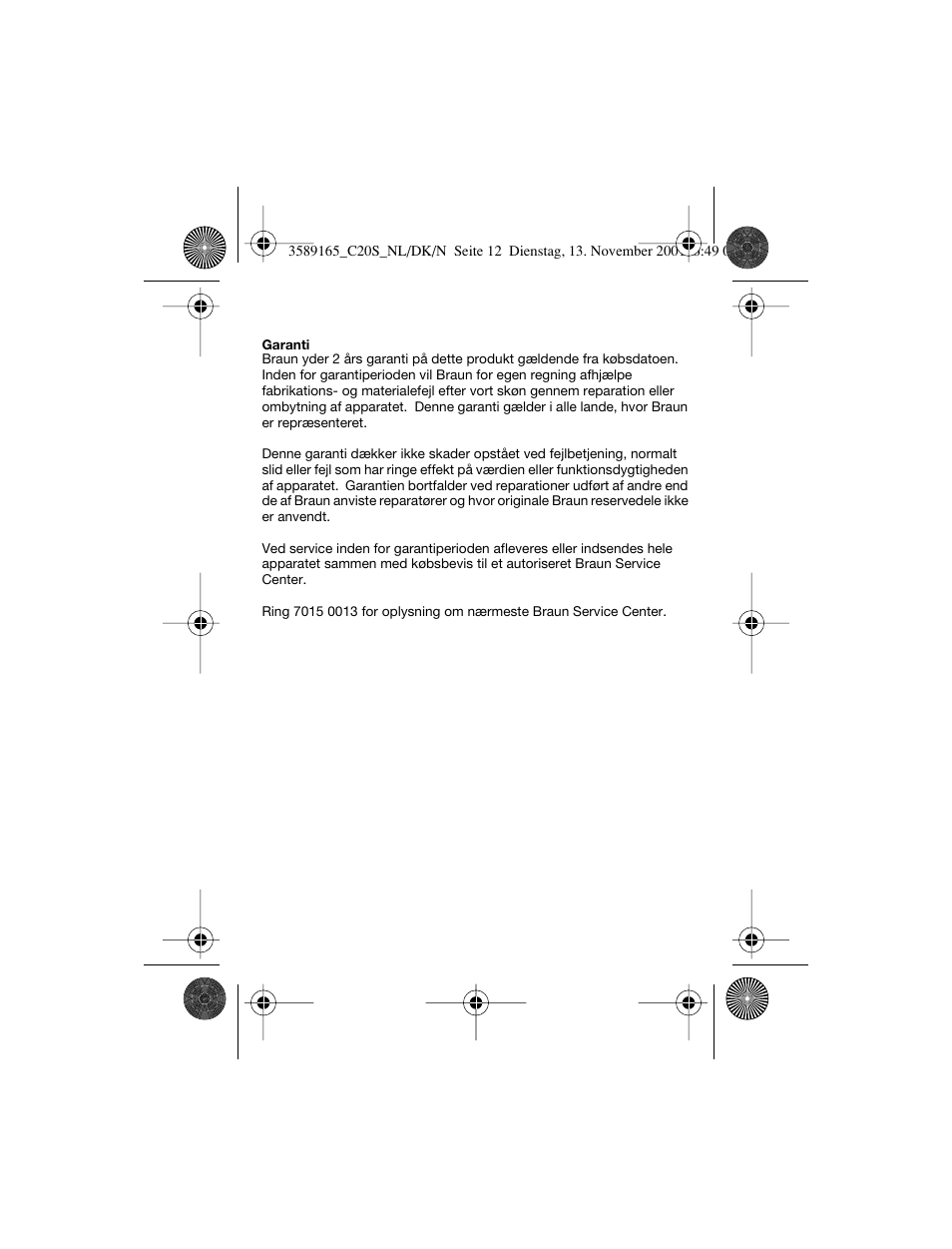 Braun C20S Independent Steam User Manual | Page 50 / 98