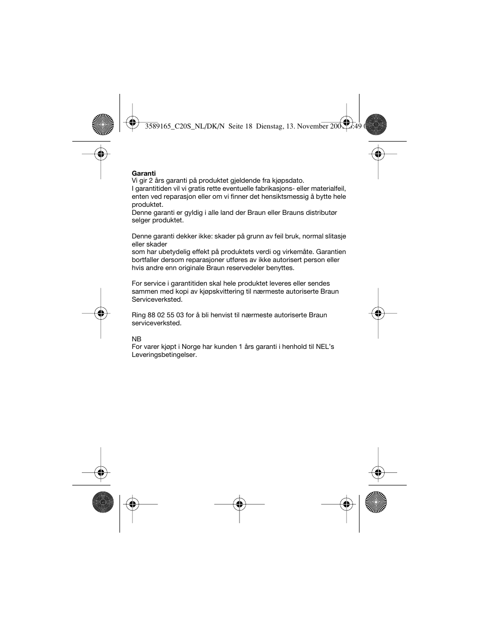 Braun C20S Independent Steam User Manual | Page 56 / 98