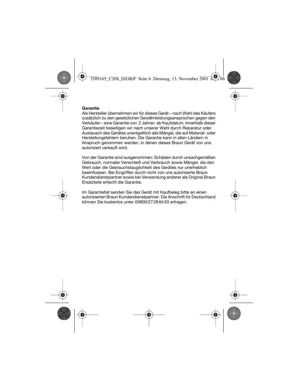 Braun C20S Independent Steam User Manual | Page 8 / 98
