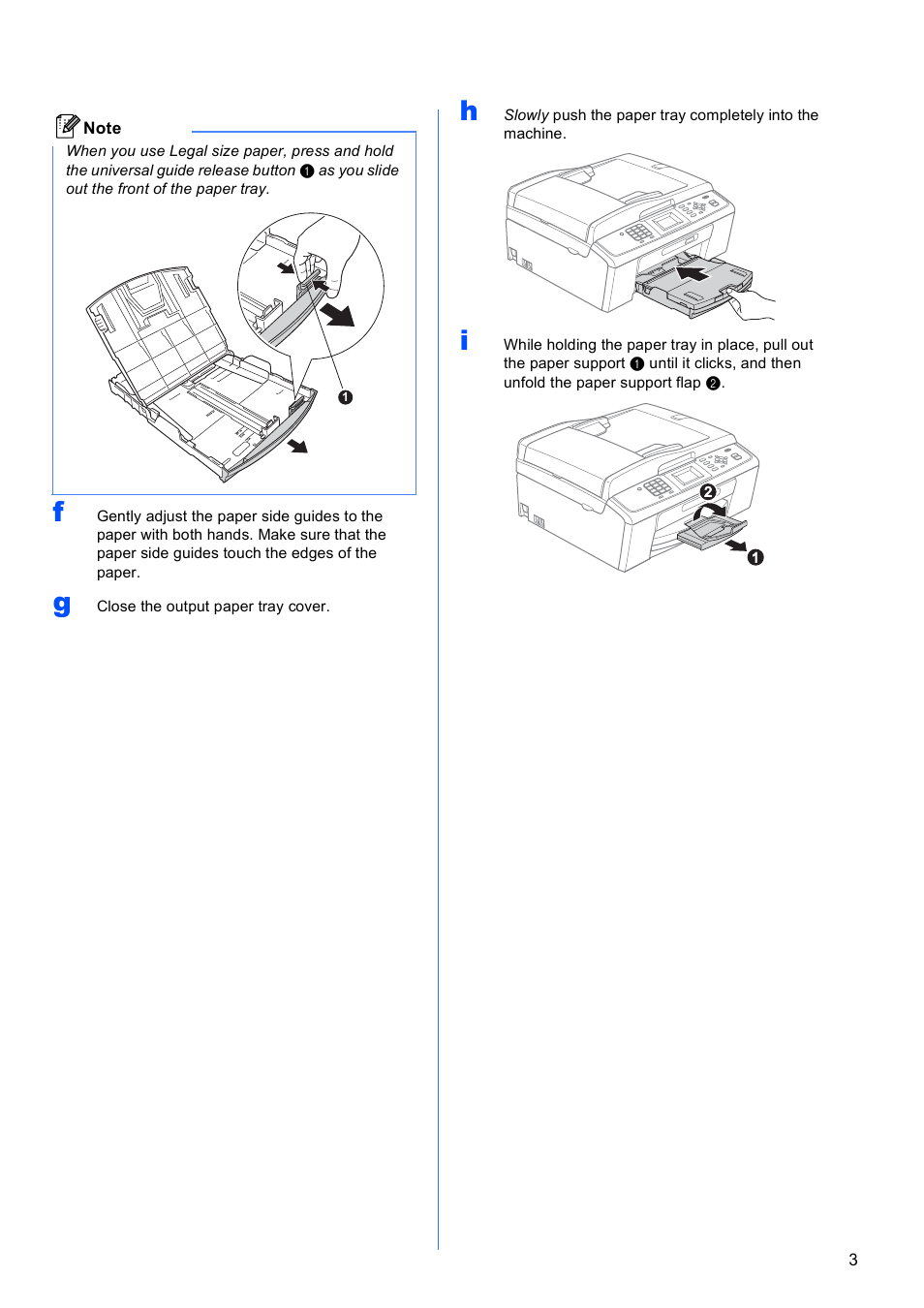 Brother MFC-J410W User Manual | Page 3 / 34