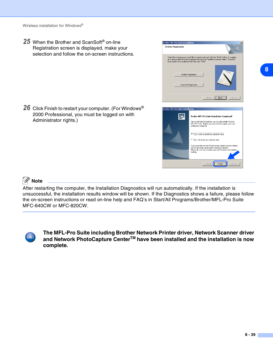 Brother MFC-820CW User Manual | Page 110 / 164