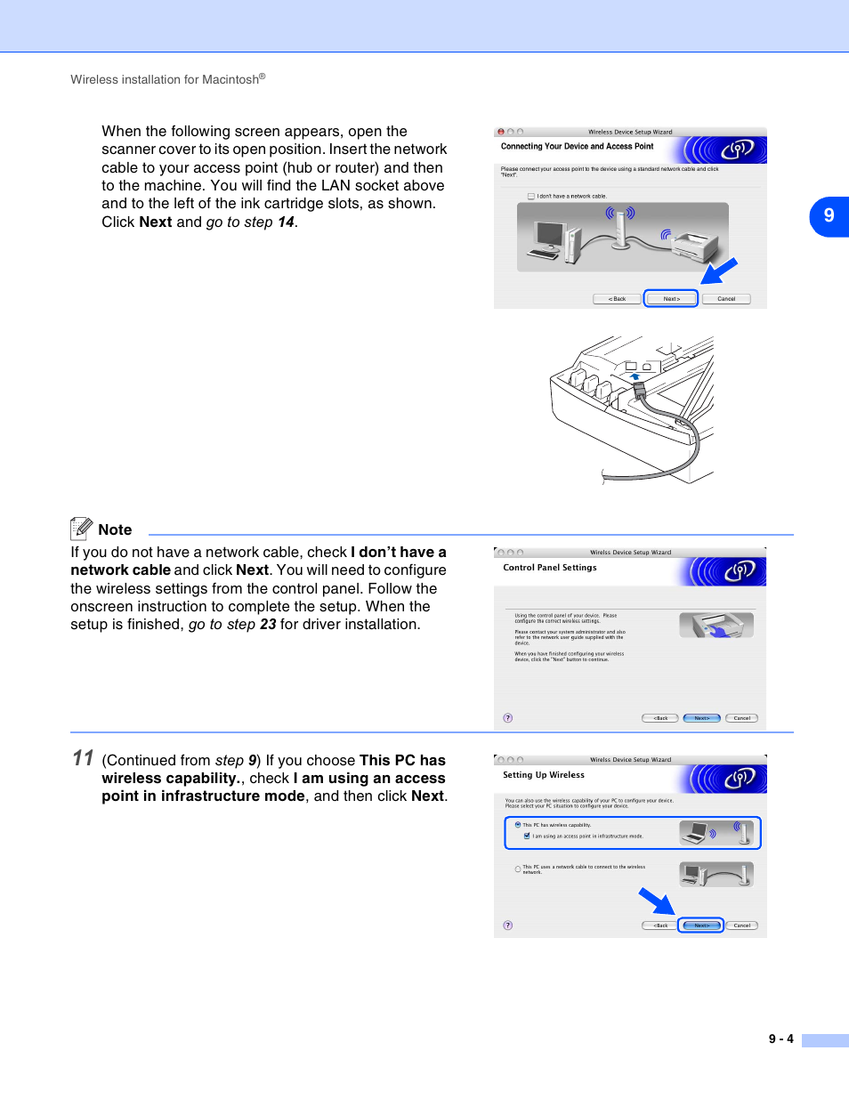 Brother MFC-820CW User Manual | Page 114 / 164