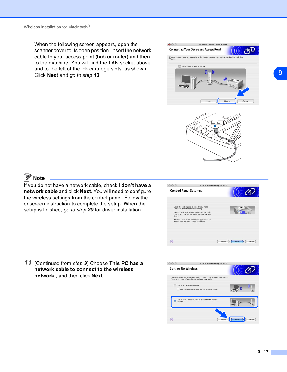 Brother MFC-820CW User Manual | Page 127 / 164