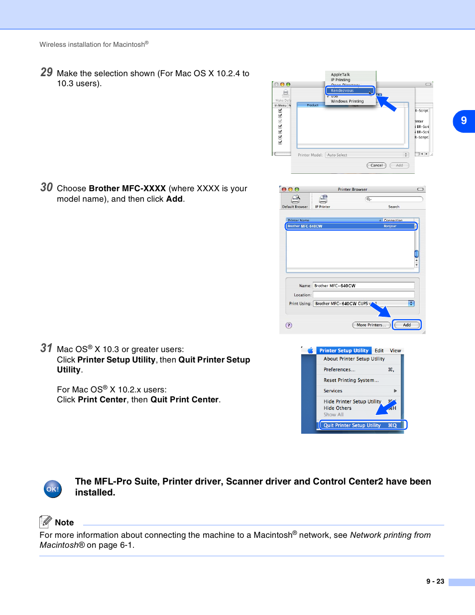 Brother MFC-820CW User Manual | Page 133 / 164