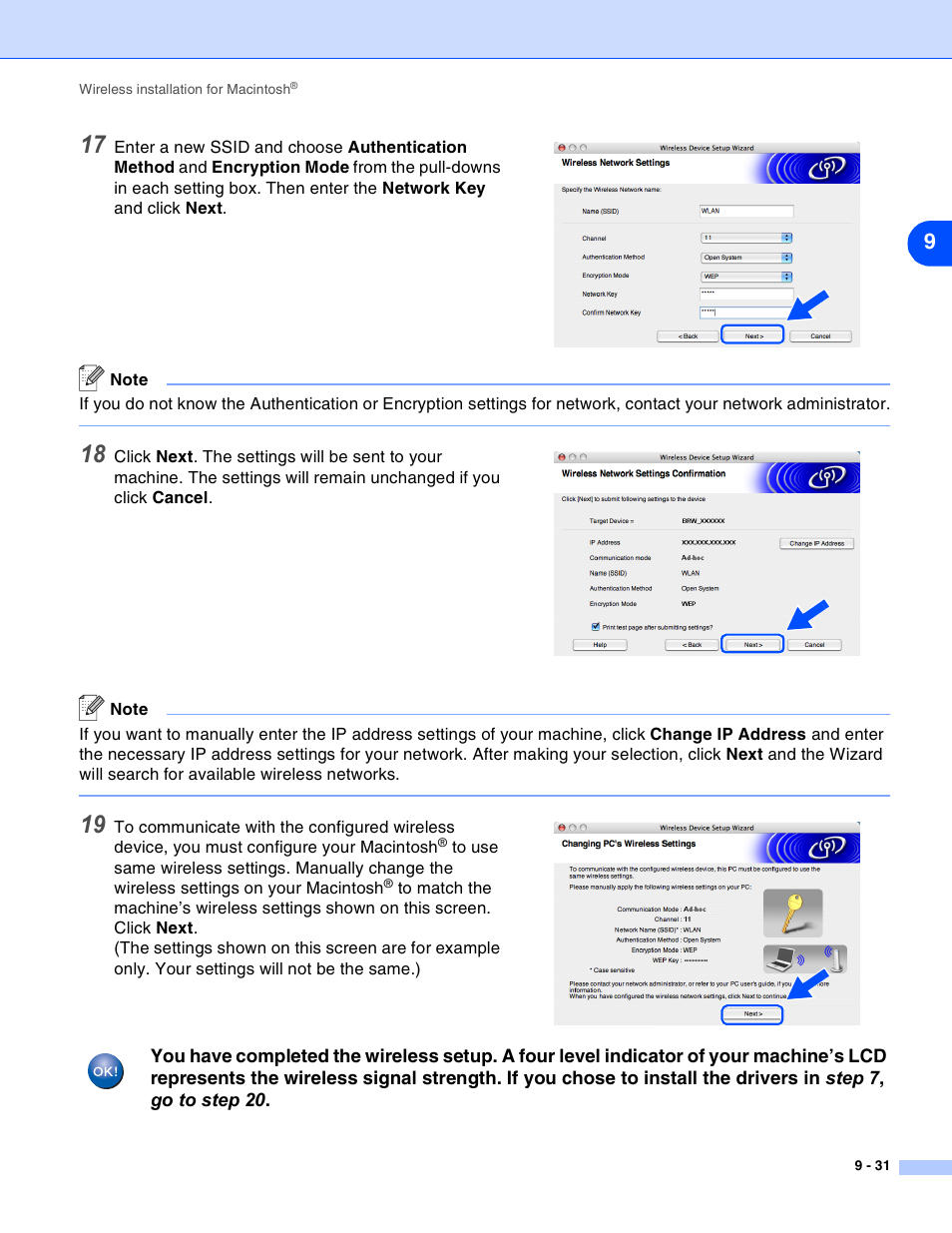Brother MFC-820CW User Manual | Page 141 / 164