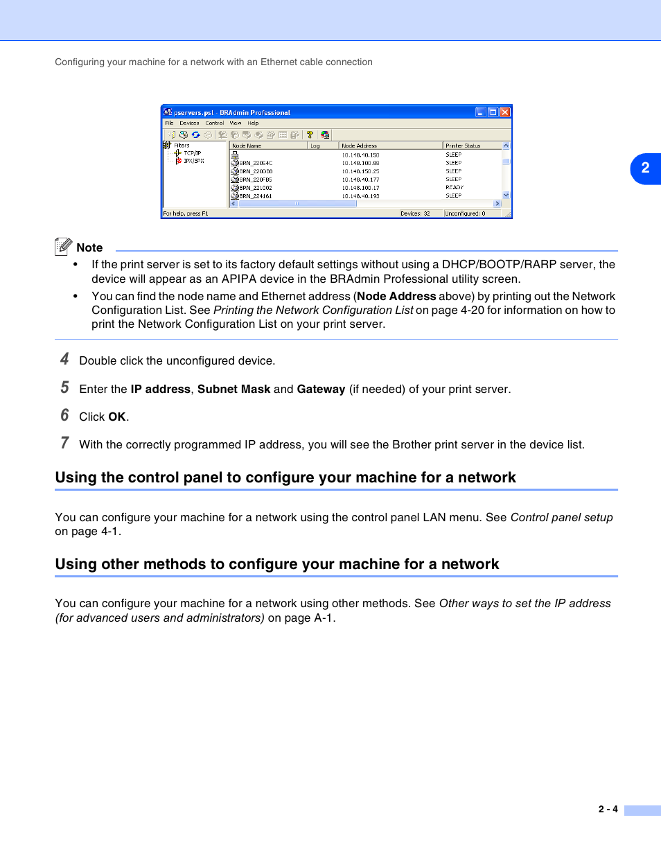 Brother MFC-820CW User Manual | Page 19 / 164