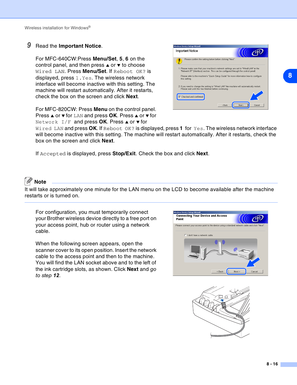 Brother MFC-820CW User Manual | Page 87 / 164