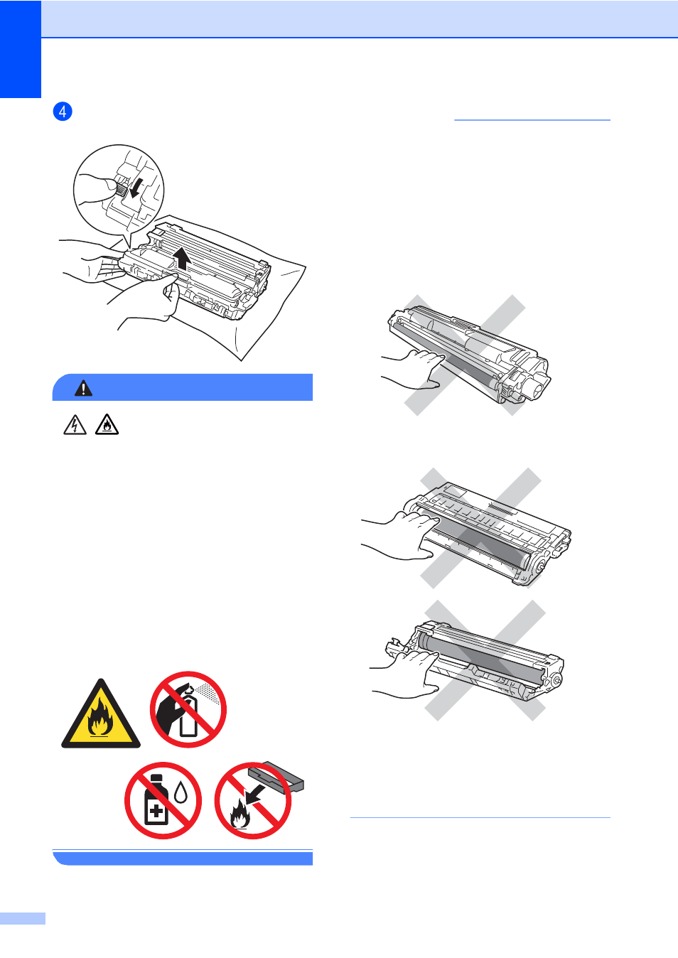 Warning, Important | Brother MFC-9330CDW User Manual | Page 102 / 226