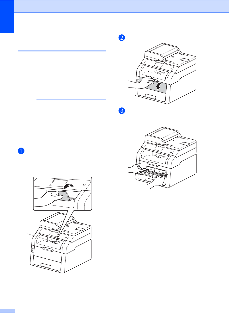 Loading paper in the manual feed slot | Brother MFC-9330CDW User Manual | Page 36 / 226