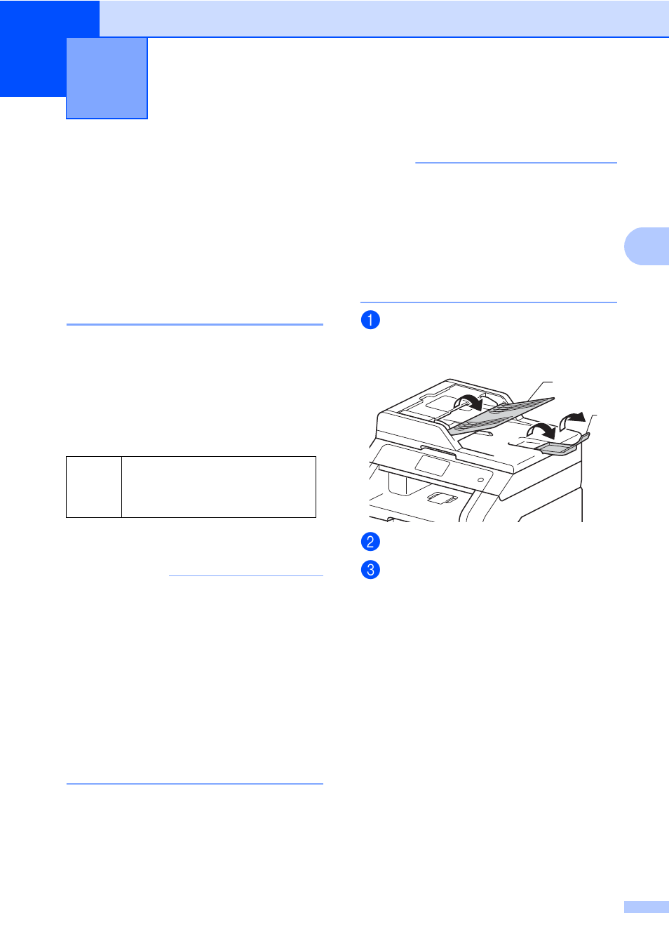 3 loading documents, How to load documents, Using the automatic document feeder (adf) | Document sizes supported, Loading documents, Important | Brother MFC-9330CDW User Manual | Page 47 / 226