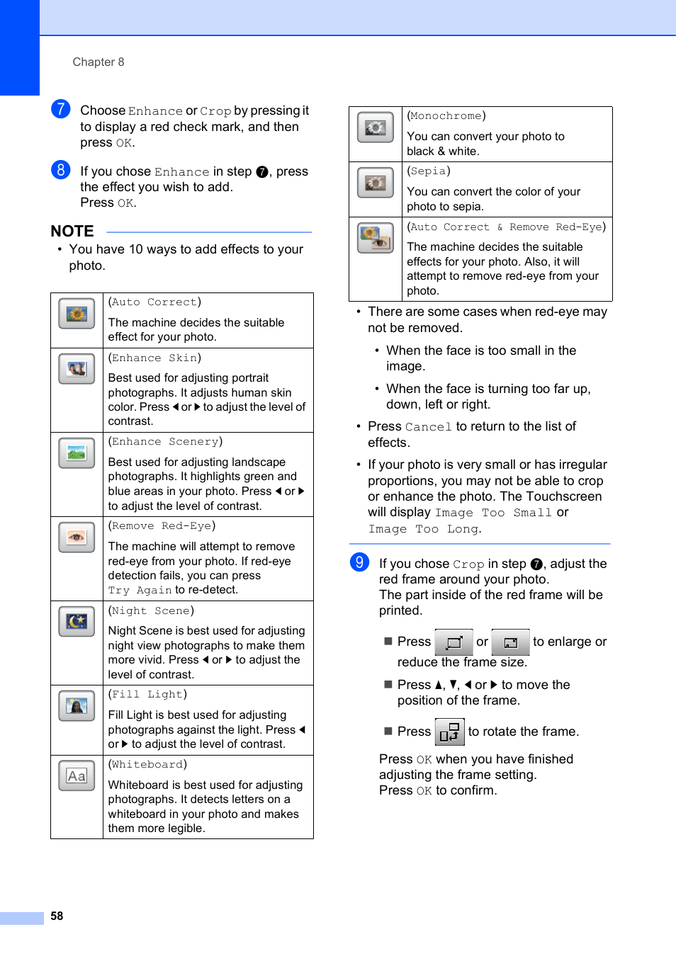 Brother MFC-J870DW User Manual | Page 64 / 97