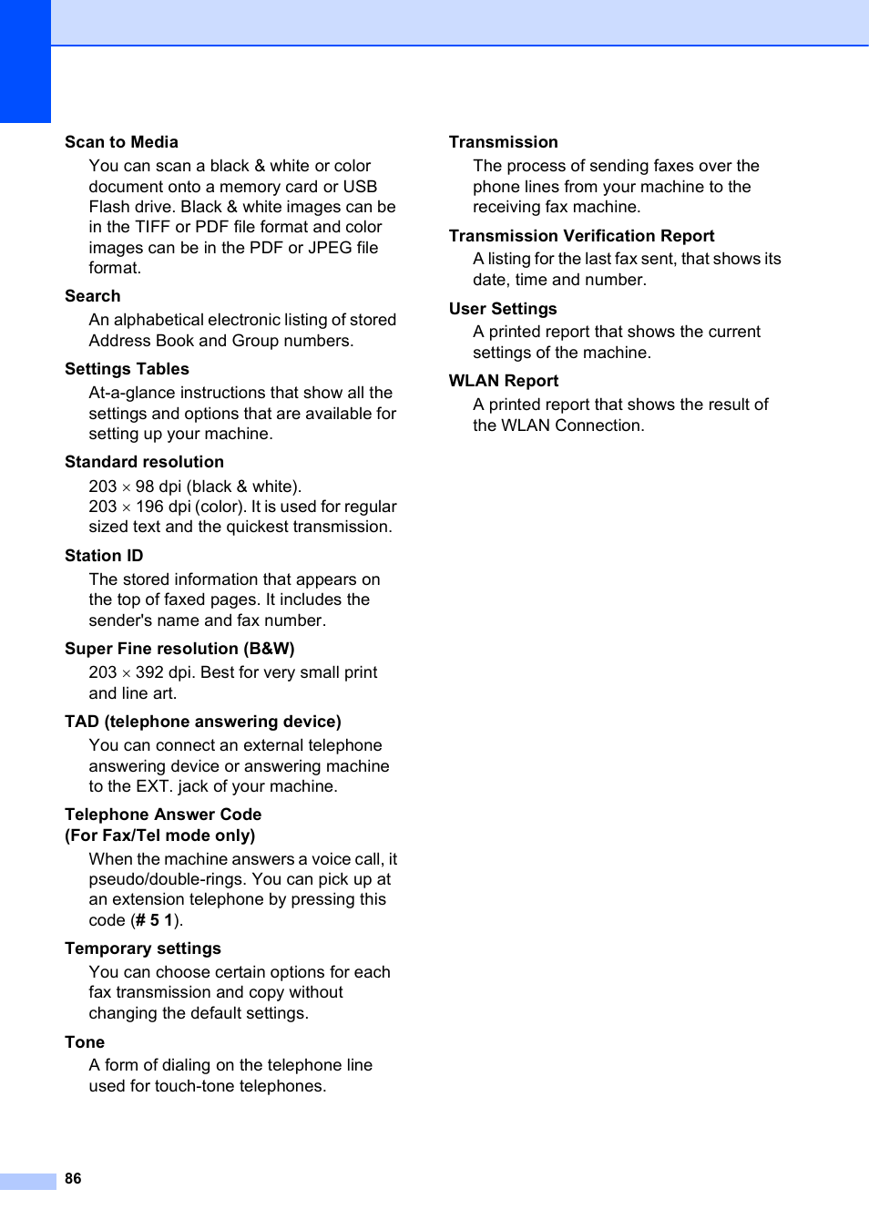 Brother MFC-J870DW User Manual | Page 92 / 97