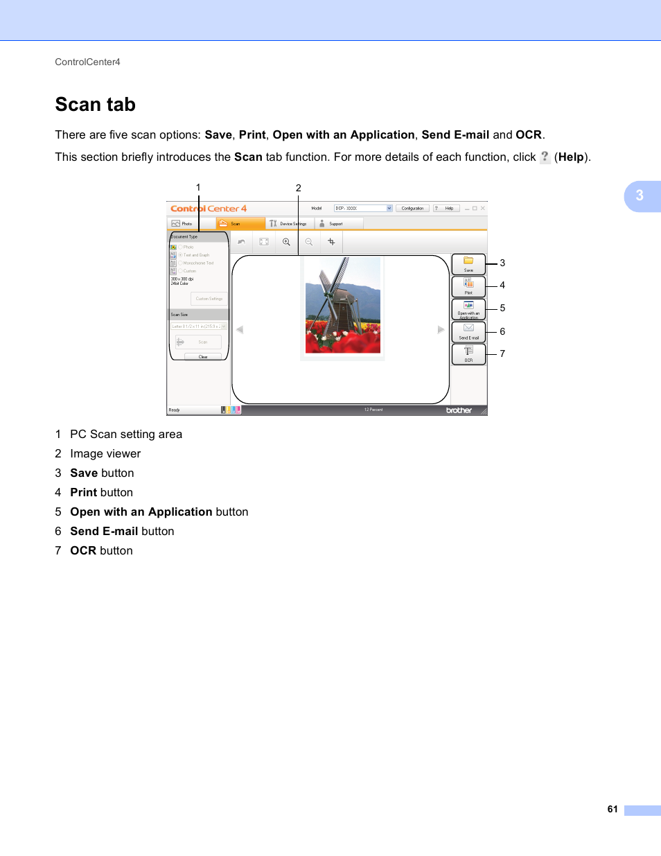 Scan tab | Brother DCP-J140W User Manual | Page 68 / 166