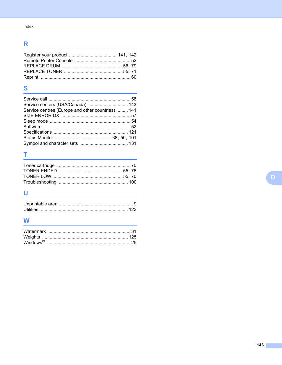 Brother HL 2270DW User Manual | Page 150 / 150