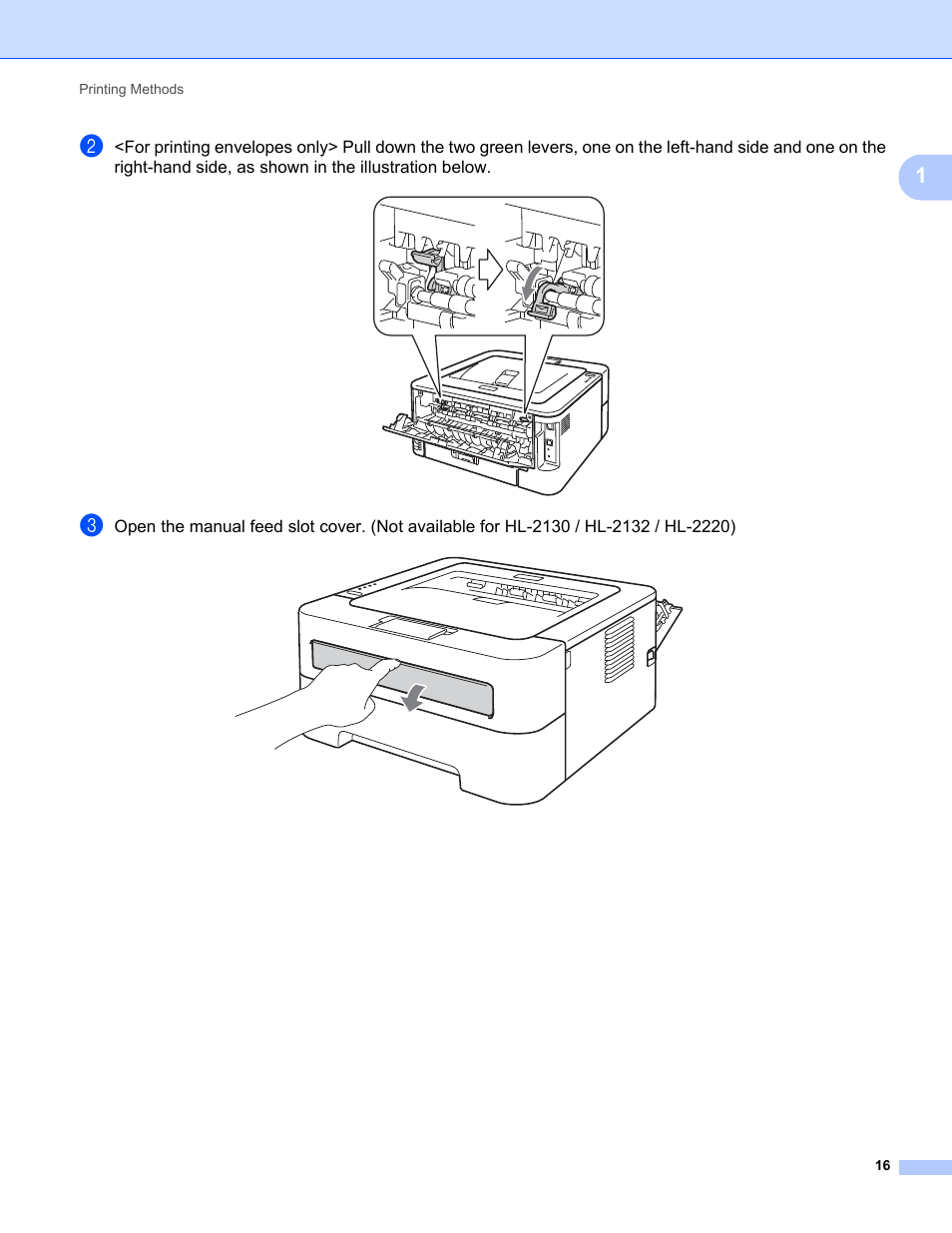 Brother HL 2270DW User Manual | Page 20 / 150