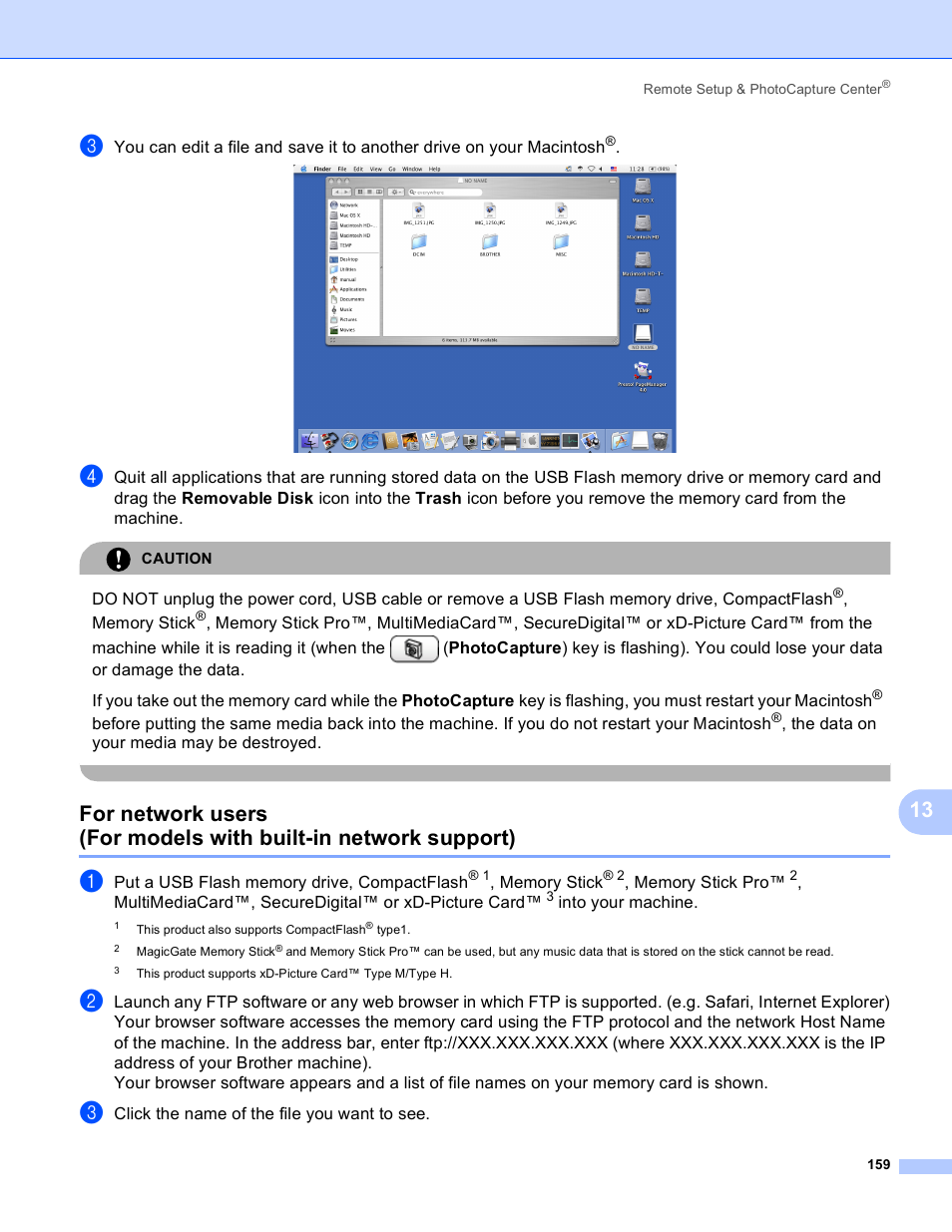 Brother MFC-230C User Manual | Page 165 / 168