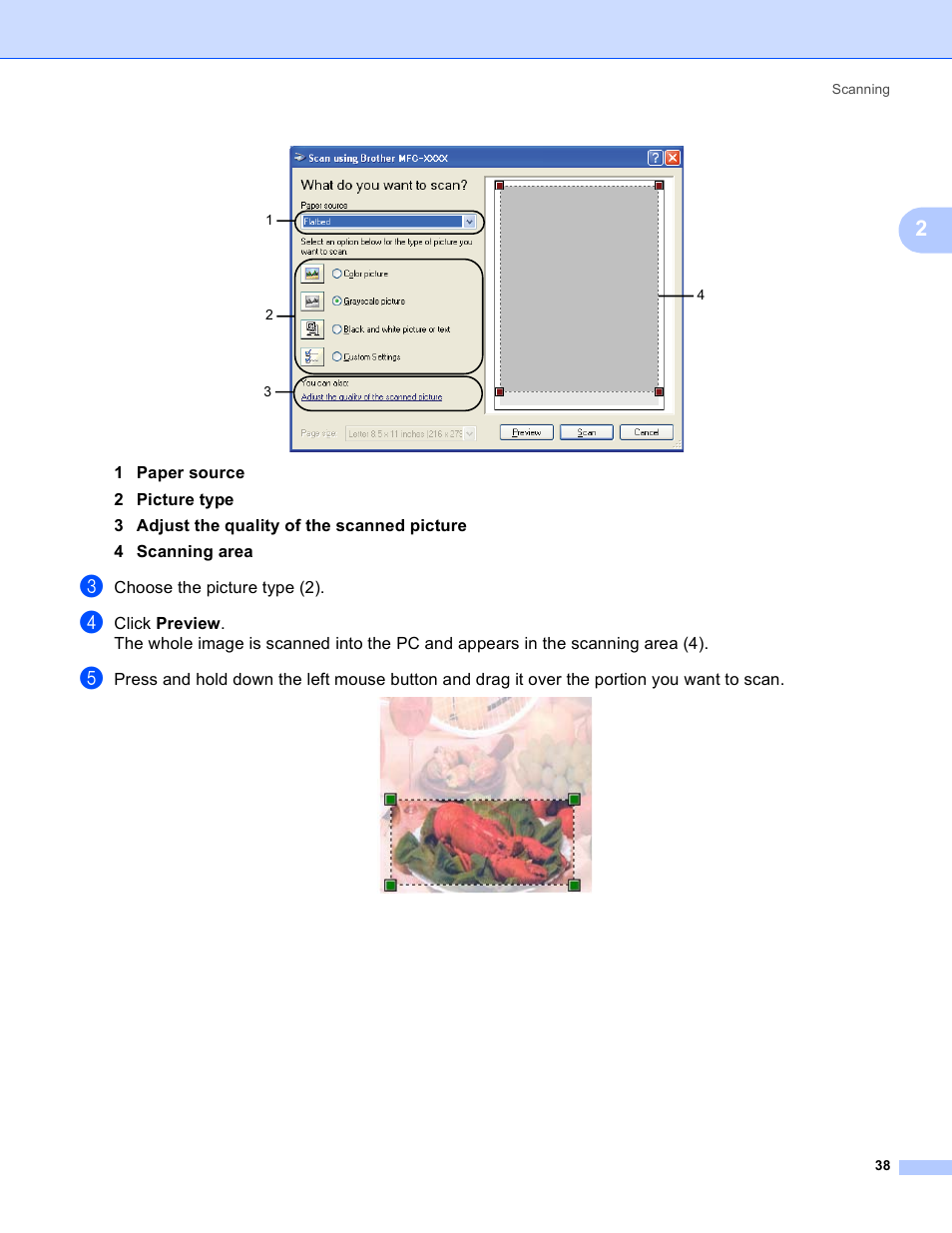 Brother MFC-230C User Manual | Page 44 / 168