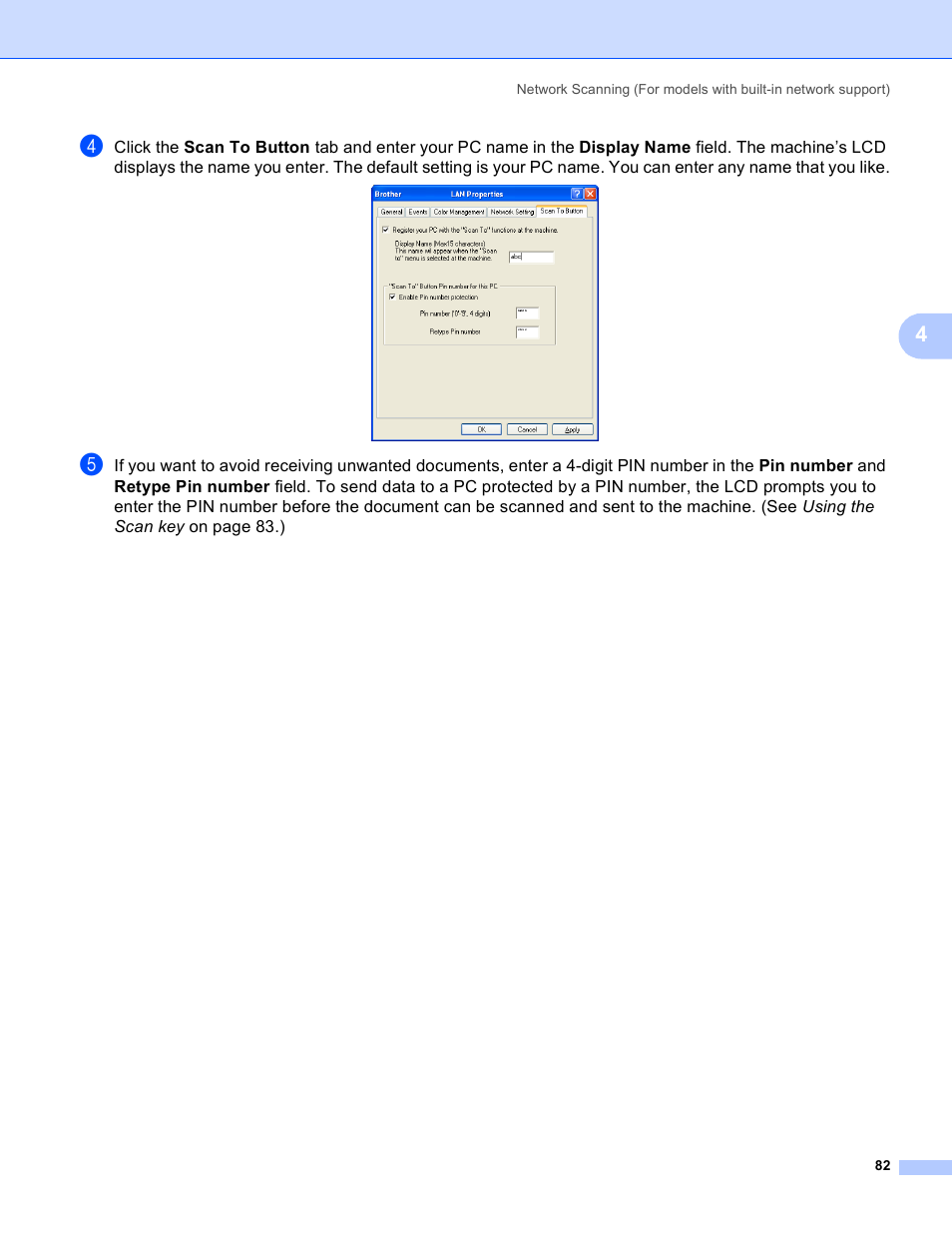 Brother MFC-230C User Manual | Page 88 / 168