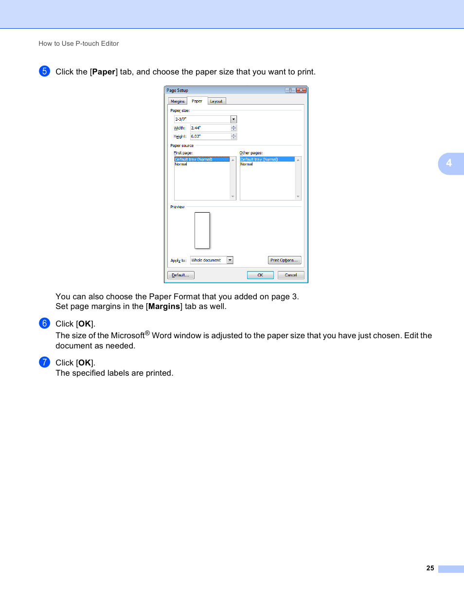 Brother TD-2120N User Manual | Page 29 / 94