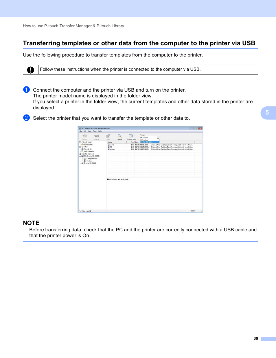 Brother TD-2120N User Manual | Page 43 / 94
