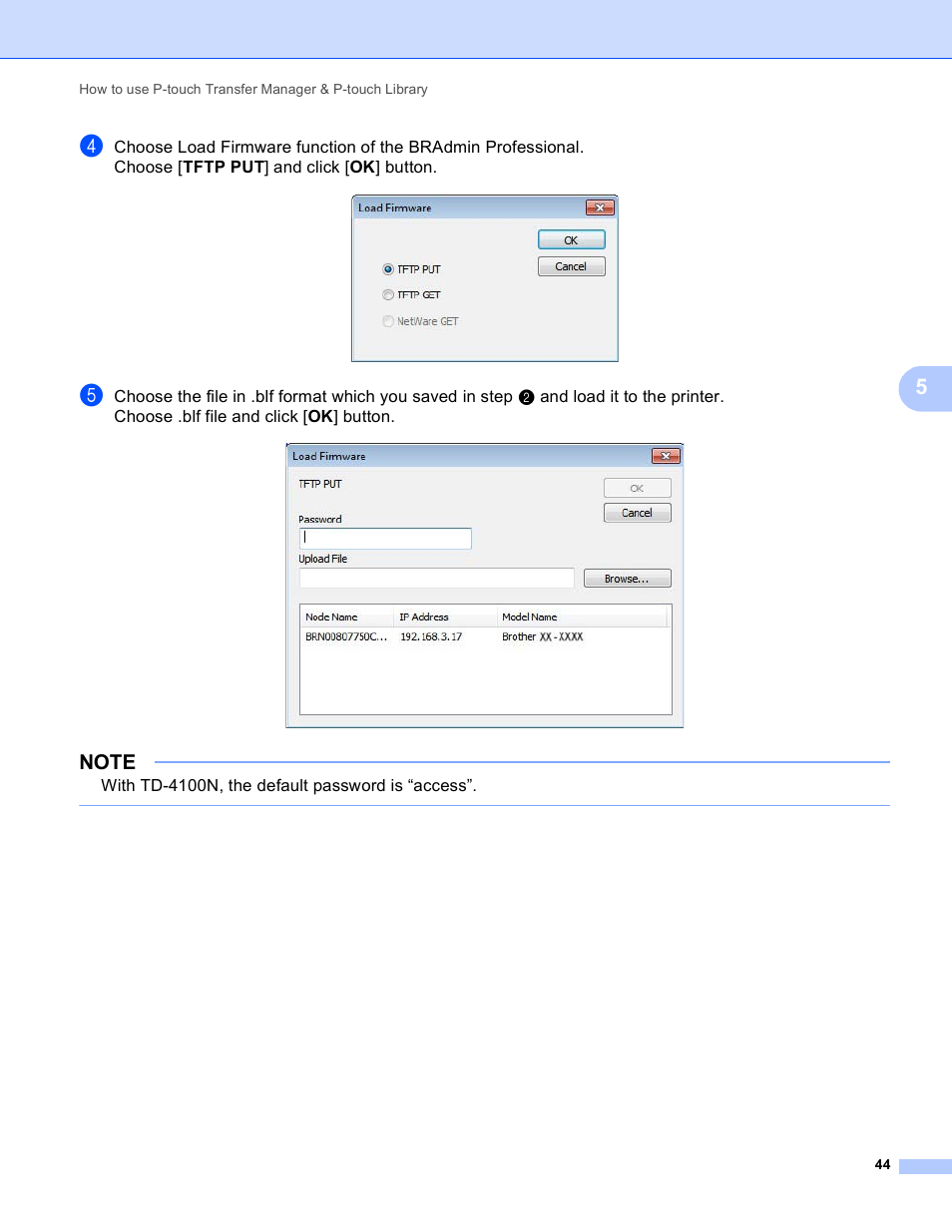 Brother TD-2120N User Manual | Page 48 / 94