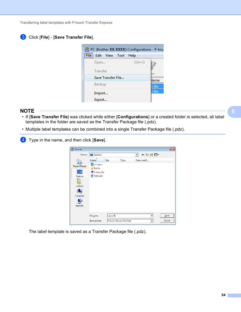 Brother TD-2120N User Manual | Page 58 / 94