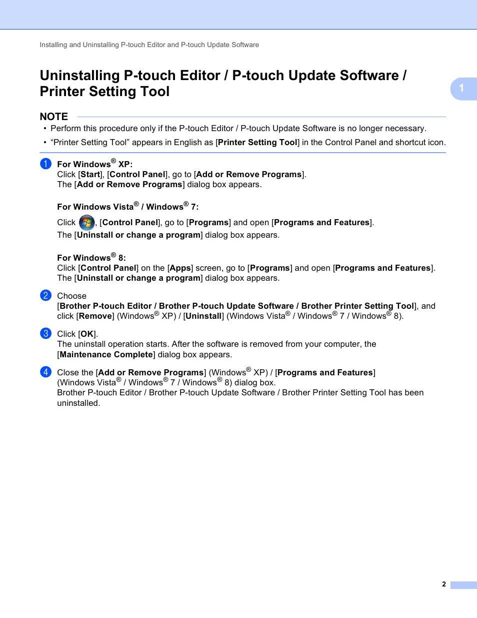 Brother TD-2120N User Manual | Page 6 / 94