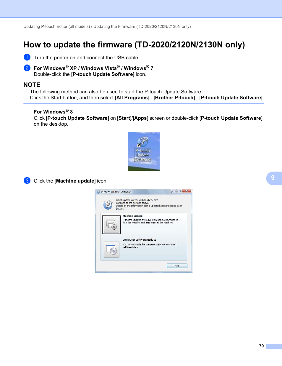 Brother TD-2120N User Manual | Page 83 / 94
