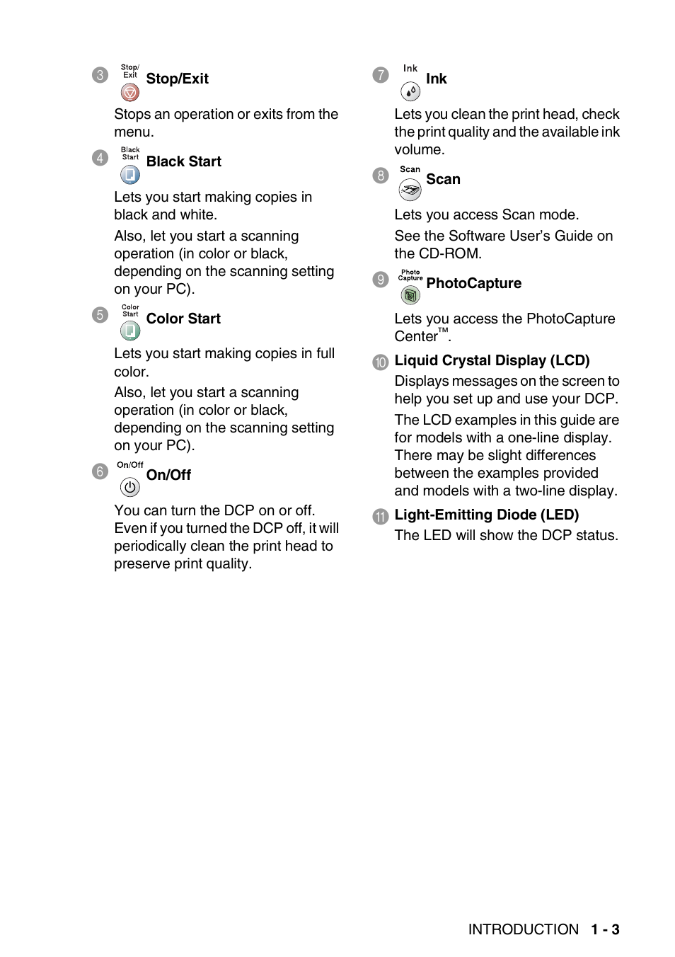 Brother DCP-110C User Manual | Page 17 / 107