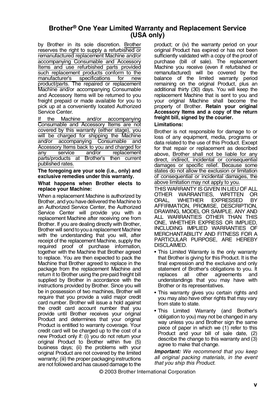 Brother | Brother DCP-110C User Manual | Page 7 / 107