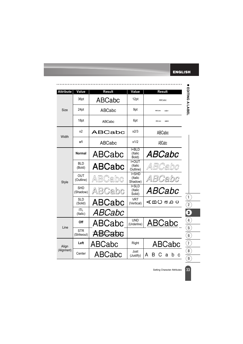 Brother PT-H300 User Manual | Page 39 / 73